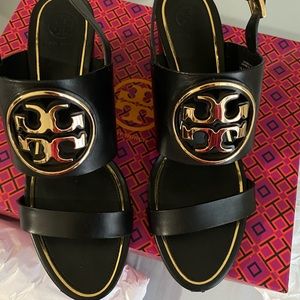 Tory Burch Miller wedge sandals